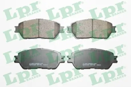 Дисковые тормозные колодки LPR 05P1792