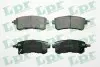 Комплект гальмівних колодок задн, INFINITI QX56, QX80 NISSAN PATROL VI 5.6 09.03 LPR (05P1798) зображення 1