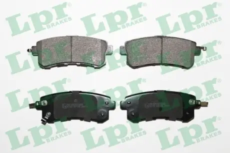Комплект гальмівних колодок задн, INFINITI QX56, QX80 NISSAN PATROL VI 5.6 09.03 LPR 05P1798