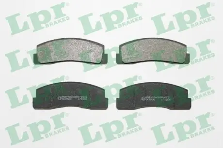 Тормозные колодки, дисковый тормоз.) LPR 05P179