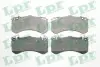 Комплект гальмівних колодок передн, AUDI A6 C7, A7, A8 D4 BENTLEY MULSANNE 1.8-6.8 09.09-07.20 LPR (05P1806) зображення 1