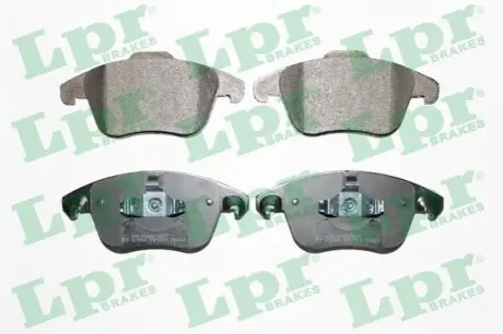 Комплект гальмівних колодок передн, DS DS 3 / DS 3 CITROEN C4, C4 GRAND PICASSO I, C4 I, C4 II, C4 PICASSO I PEUGEOT 2008 II, 207, 208 I, 3008, 3008 I, 307, 308, 308 I, RCZ 1.2-Electric 10.03 LPR 05P1903
