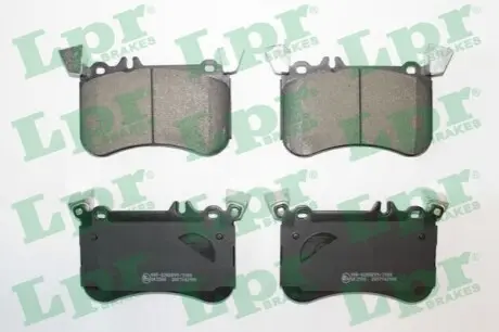 Комплект тормозных колодок передн, MERCEDES A (W176), CLA (C117), CLA SHOOTING BRAKE (X117), GLA (X156) 2.0 06.13-06.19 LPR 05P2100