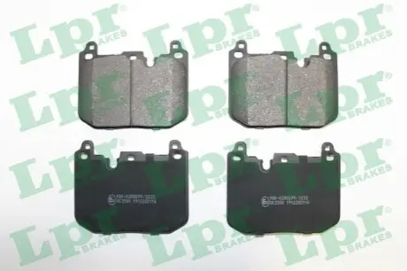 Комплект гальмівних колодок передн, BMW 1 (F40), X1 (F48) MINI (F55), (F56), (F57), CLUBMAN (F54), COUNTRYMAN (F60) 1.2-2.0D 09.13 LPR 05P2116