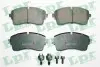 Комплект гальмівних колодок передн, JAGUAR E-PACE LAND ROVER DISCOVERY SPORT, DISCOVERY V, RANGE ROVER EVOQUE, RANGE ROVER IV, RANGE ROVER SPORT II 1.5H-3.0H 04.13 LPR (05P2174K) зображення 1
