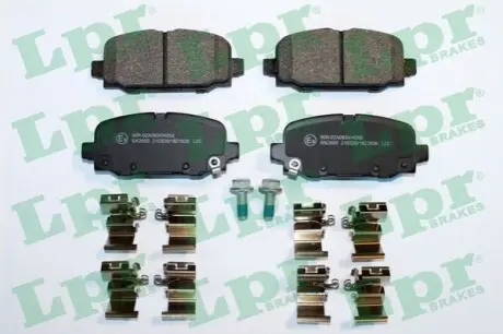 Тормозные колодки (задние) Jeep Compass 1.4-2.4 17- (TRW) LPR 05P2183K