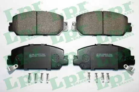 Комплект гальмівних колодок передн, HONDA CR-V V 1.5-2.4 12.16 LPR 05P2200