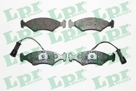Тормозные колодки, дисковый тормоз.) LPR 05P242