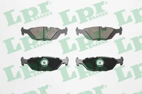 Комплект гальмівних колодок задн, VOLVO 440, 460, 480 SAAB 900 I, 9000 1.6-2.3 09.84-12.98 LPR 05P306 Купити в Україні