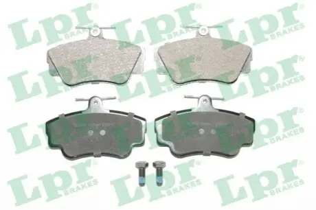 Комплект гальмівних колодок передн, VOLVO 440, 460, 480 1.6-2.0 04.86-12.96 LPR 05P347 Купити в Україні