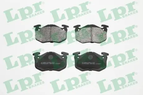 Тормозные колодки, дисковый тормоз.) LPR 05P484