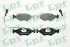 Комплект гальмівних колодок передн, FIAT PALIO, SIENA 1.0-1.7D 04.96 LPR (05P680) зображення 1