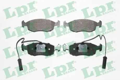 Тормозные колодки, дисковый тормоз.) LPR 05P755