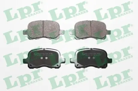 Тормозные колодки, дисковый тормоз.) LPR 05P768
