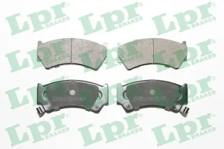 Комплект гальмівних колодок передн, SUZUKI BALENO 1.3-1.9D 07.95-05.02 LPR 05P778