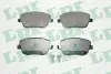 Комплект гальмівних колодок передн, SEAT CORDOBA, IBIZA III, IBIZA IV, IBIZA IV SC, IBIZA IV ST SKODA FABIA I, FABIA I PRAKTIK, FABIA II, ROOMSTER, ROOMSTER PRAKTIK VW POLO IV 1.0-2.0D 08.99 LPR (05P817) зображення 1