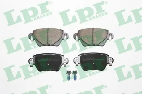 Комплект гальмівних колодок задн (з болтами), FORD MONDEO III JAGUAR X-TYPE I RENAULT KANGOO, KANGOO EXPRESS 1.2-3.0 10.00 LPR 05P897 Купити в Україні