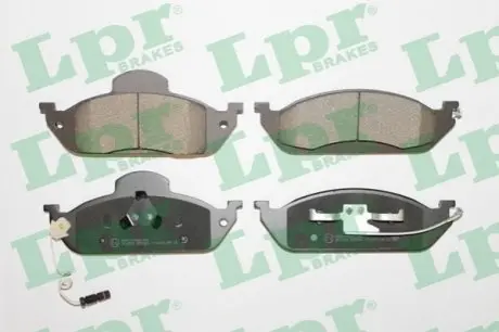 Комплект гальмівних колодок передн, MERCEDES M (W163) 2.3-4.3 02.98-06.05 LPR 05P983