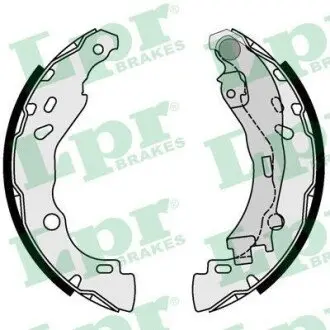 Гальмівна колодка CITROEN C2, C2 ENTERPRISE, C3 I, C3 II, C3 PLURIEL LANCIA Y, YPSILON PEUGEOT 1007 1.1-1.6D 10.00 LPR 08700