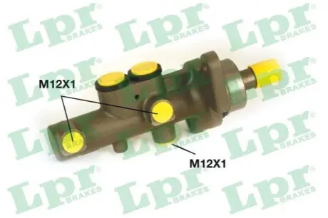 Головний гальмівний циліндр (22,2мм) CITROEN C2, C2 ENTERPRISE, C3 I, C3 PLURIEL PEUGEOT 1007 1.1-1.6D 02.02 LPR 1291