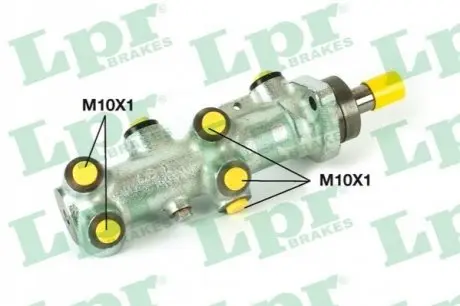 Головний гальмівний циліндр (22,2мм) CITROEN JUMPER I, JUMPER II FIAT DUCATO PEUGEOT 306, BOXER 1.4-2.8D 07.90-06.06 LPR 1892