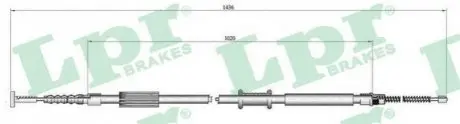 Трос стоянкового гальма LPR C0015B Купити в Україні