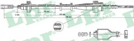 Автозапчасть LPR C0112C