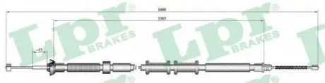 Трос стоянкового гальма LPR C0307B Купити в Україні
