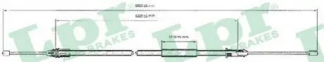 Трос стоянкового гальма LPR C0403B Купити в Україні