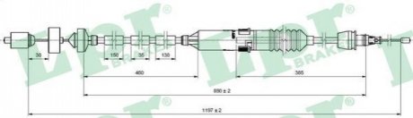 Автозапчасть LPR C0471C