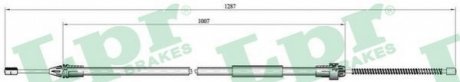 Трос ручного тормоза LPR C0682B