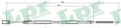Трос стоянкового гальма LPR C0694B