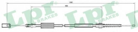 Трос ручного тормоза LPR C0695B