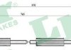 Трос ручного тормоза LPR C0735B (фото 1)