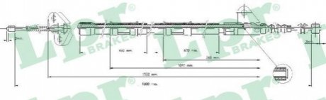 Автозапчастина LPR C0846B