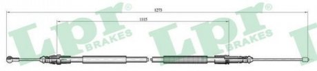 Автозапчастина LPR C1075B