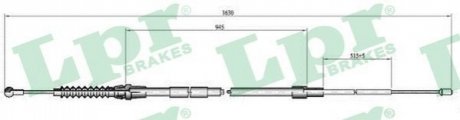 Автозапчастина LPR C1098B