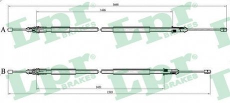 Автозапчасть LPR C1399B
