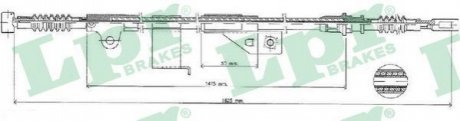 Автозапчастина LPR C1487B