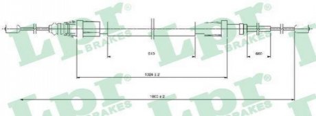 LINKA HAM. CITROEN C3 II/DS3/DS3 CONVERTIBLE LPR C1685B