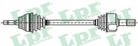 Піввісь Ford Focus 98-04 (L) (25х23х633) LPR DS21069