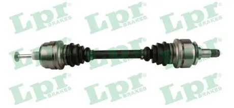 Піввісь (задня) MB (W123) 76- (l=628mm) LPR DS30001