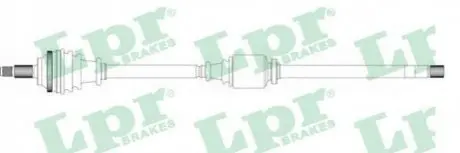 Піввісь Renault Master 98- (R) (28x39x1118x51T) (+ABS) LPR DS37074