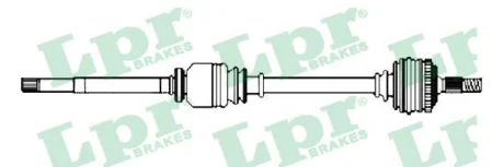 Приводной вал LPR DS38181