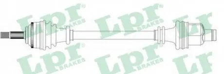 Піввісь Renault Kangoo 1.9D (R) (21x23x715) LPR DS39135