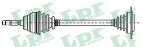 Приводной вал LPR DS51067