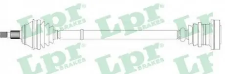 Приводной вал LPR DS51080