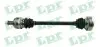 Піввісь (задня) (L) BMW 3 (E90) 04-11 M47/N47/N52 (27x25zx607x48T) (+ABS) LPR (DS52554) зображення 1