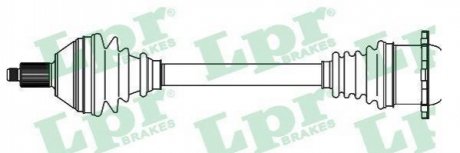 Приводной вал LPR DS52631 (фото 1)
