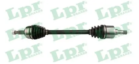 Піввісь Dacia Duster 10-18 (L) (25x26x703) LPR DS52727